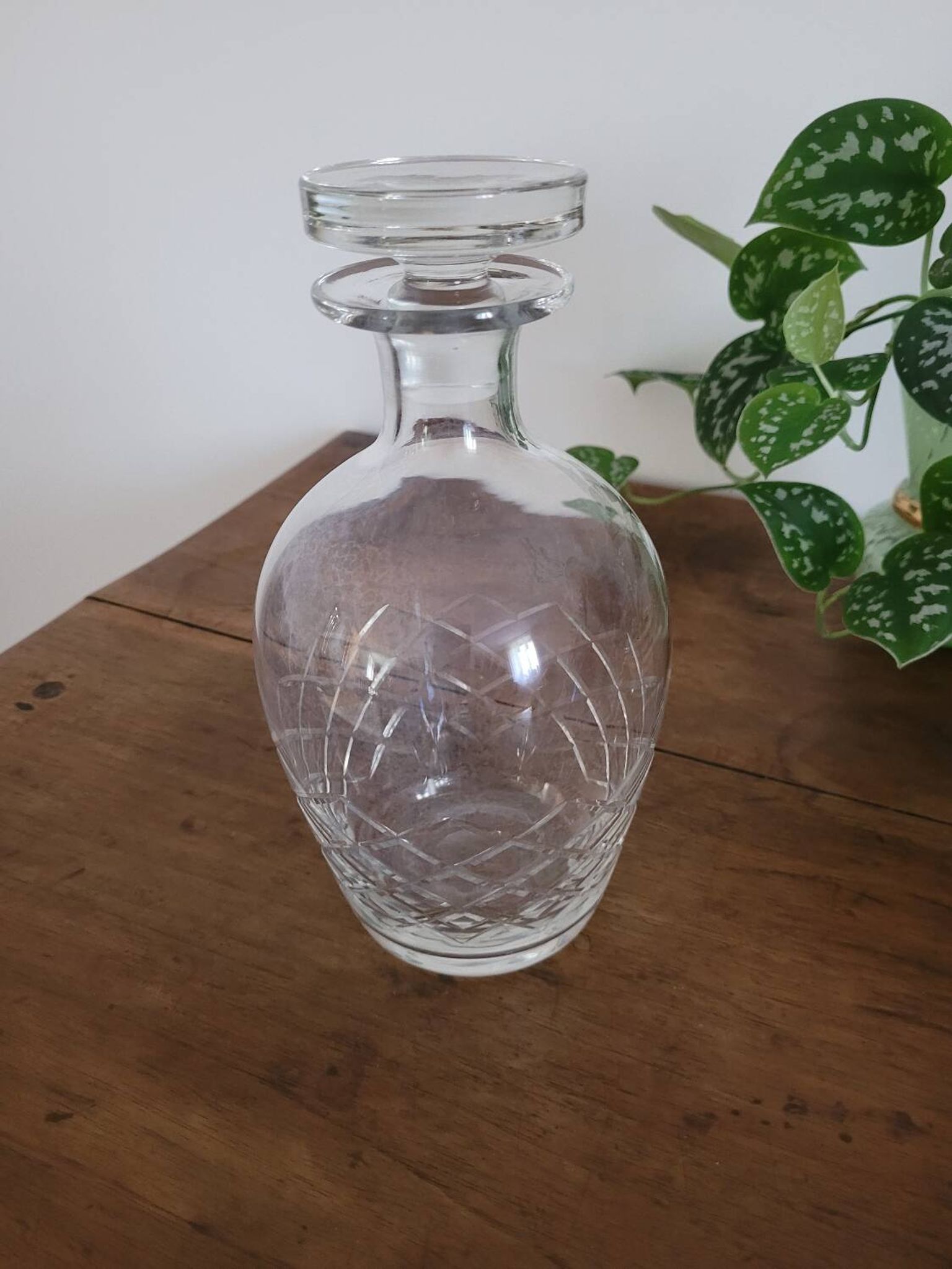 Carafe n°1 en cristal ciselé