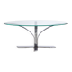 Table basse chromée (mk9665)