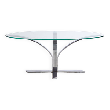 Chrome coffee table (mk9665)