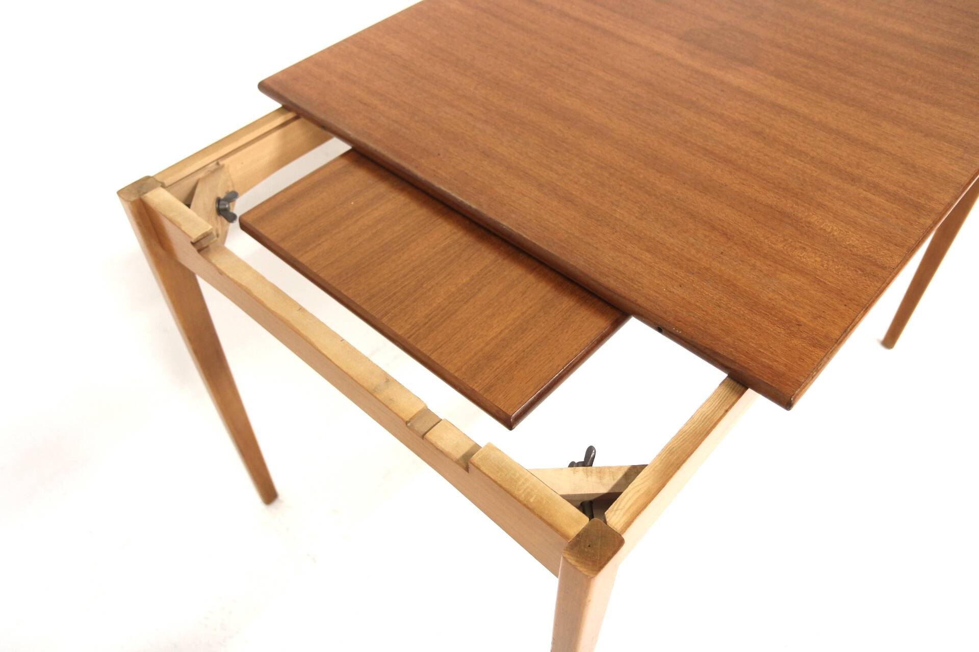 Scandinavian teak dining table, Sweden, 1960s