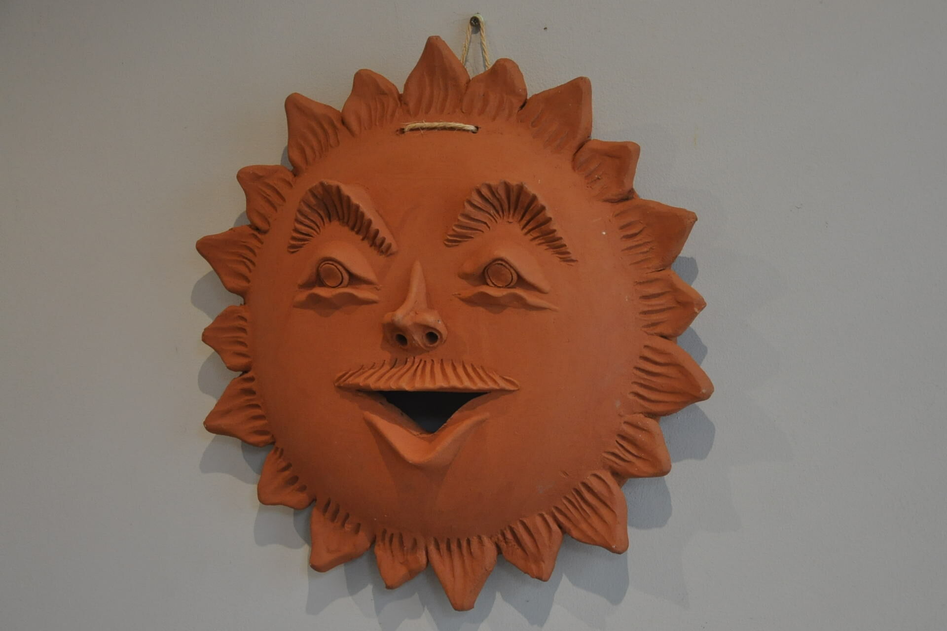 Ceramic hanging sun