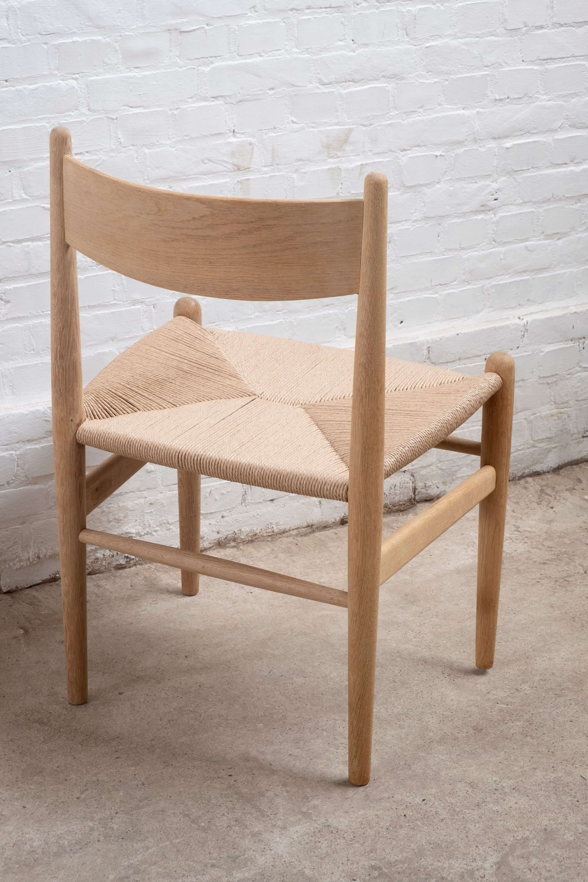 4 chaises CH36 d'Hans J. Wegner par Carl Hansen & Son