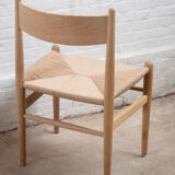 4 chaises CH36 d'Hans J. Wegner par Carl Hansen & Son