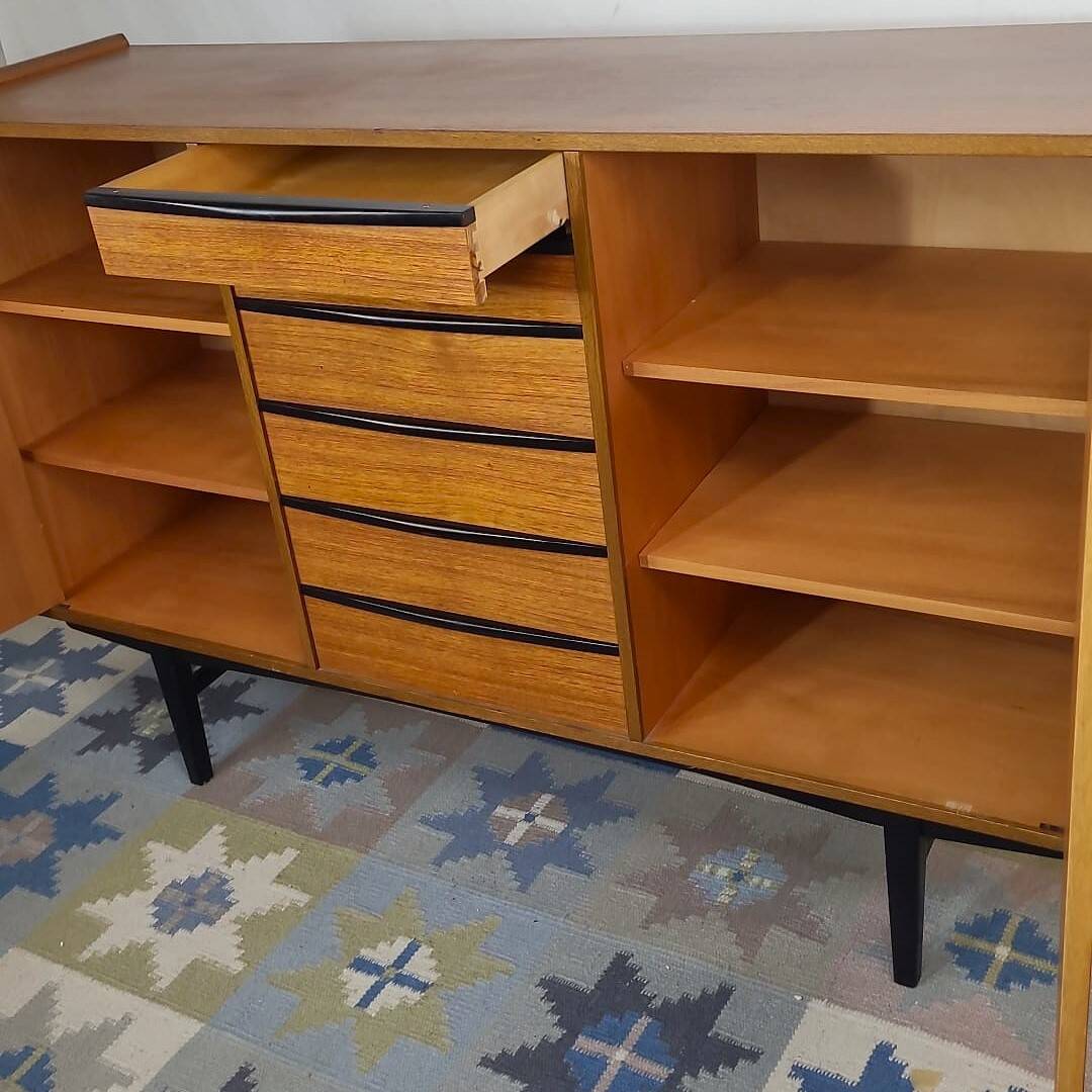 Scandinavian teak mini sideboard, Denmark, 1960s