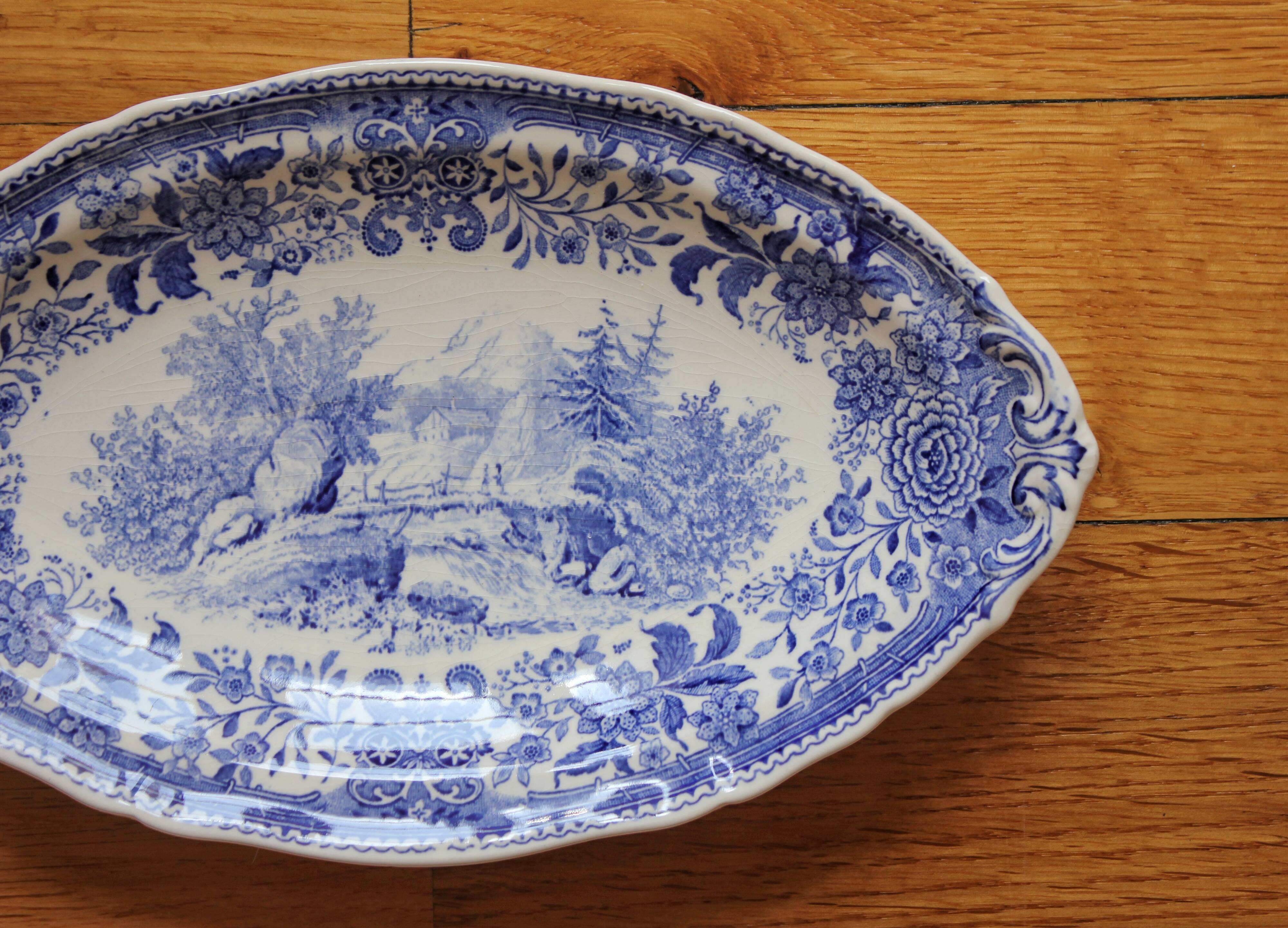 Vintage Villeroy and Boch "Burgenland" earthenware dish