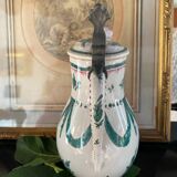 19th century earthenware cream pitcher