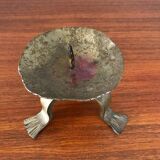 Vintage wrought iron candle holders from the 70s