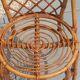 Vintage rattan chair – Louis Sognot style
