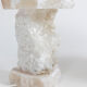 Pair of alabaster lamps, contemporary work