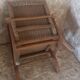 Bauhaus armchair in wood and rope by Erich Dieckmann