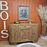 Renovated art deco oak sideboard