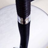 Chromed metal desk lamp