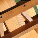 Robin Day chair "HILLESTAK" 1950 green