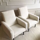 Pair of restored vintage armchairs
