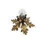 Studio Banci Firenze - applique - ceiling lamp - gold colored - Italy - 70'