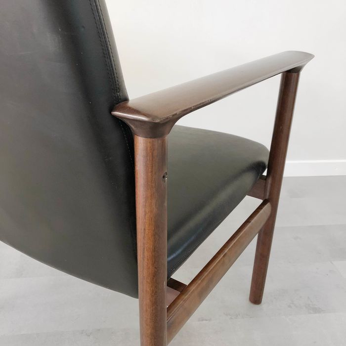 Cor Bontenbal rosewood armchair for Fristho