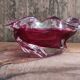 Cendrier vintage des années 60-70 en verre violet de Murano
