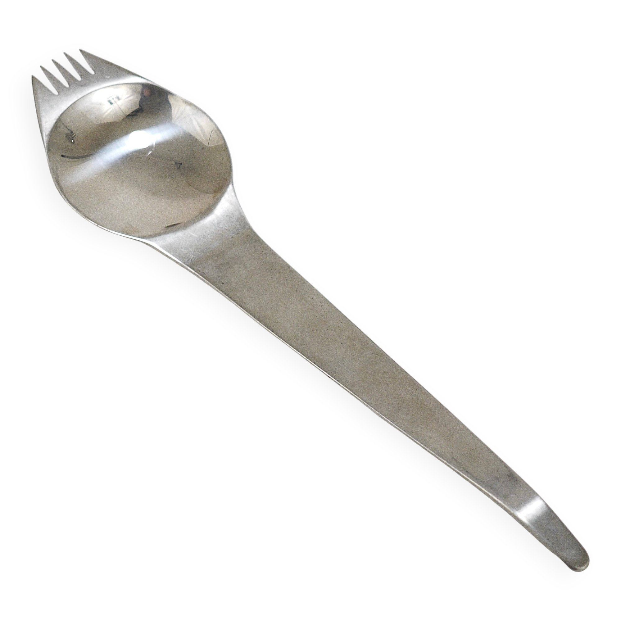 Jusqu'à 7 Sporks de fête mi-siècle (Cuillère & Fourchette) Flatware Göffel par Amboss Autriche
