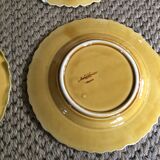 Series of 7 dessert plates