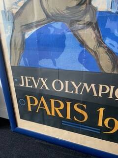 Original Poster for the 1924 Paris Olympic Games