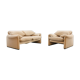 Set of Maralunga 2-seater & armchair by Vico Magistretti for Cassina, Italy