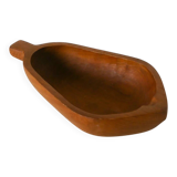 Olive wood catchall, pear, 1970