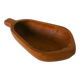 Olive wood catchall, pear, 1970