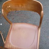 Suite of 6 Baumann sled chairs