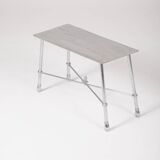 Silver bench