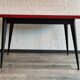 Ancienne table tolix en métal 1950 /60 vintage table de café bistro
