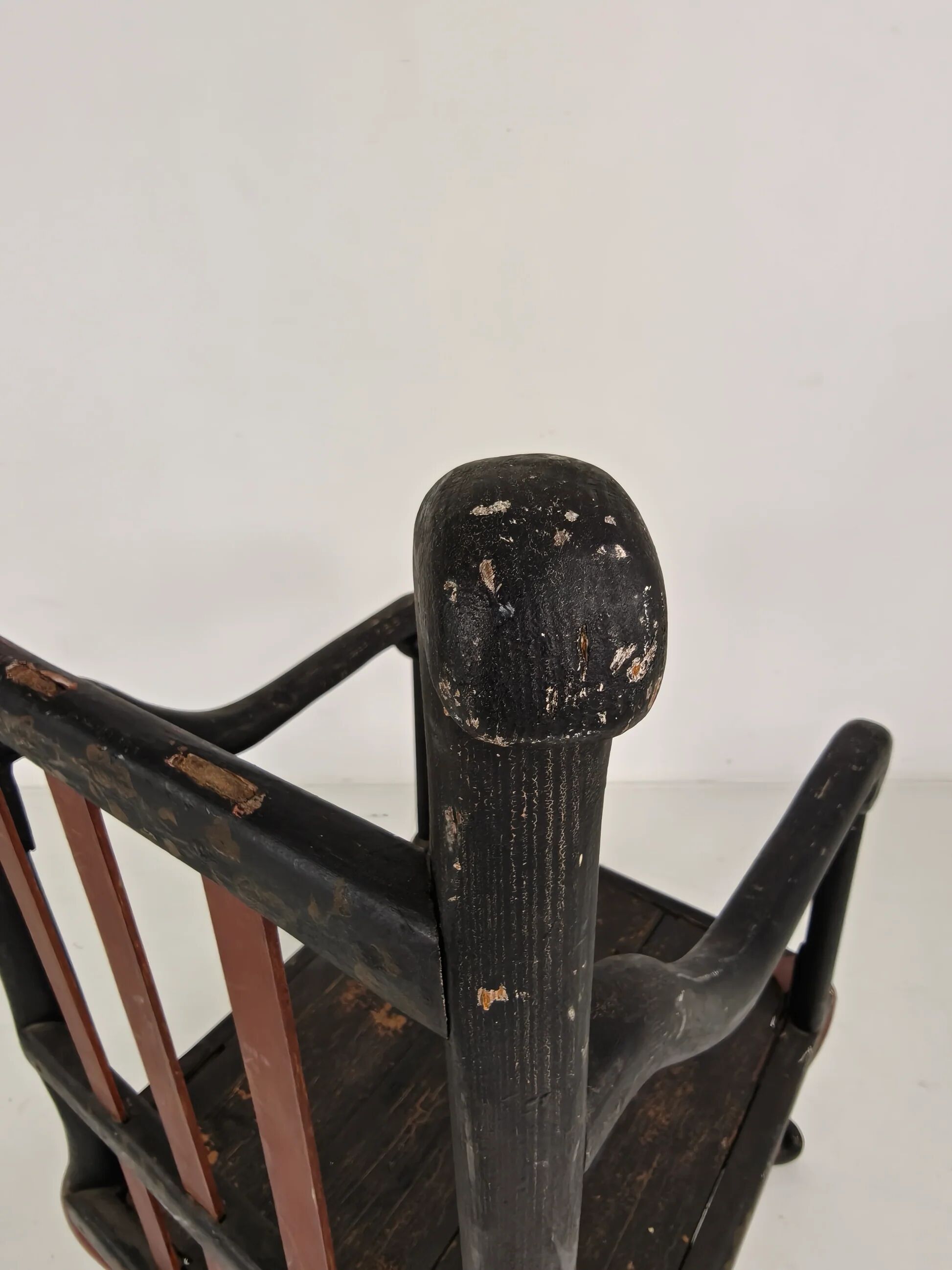 Fauteuil anglais de style chinoiserie vers 1900