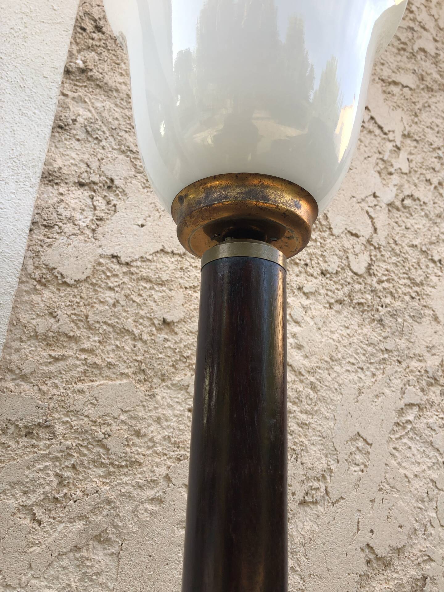 Art Deco modernist tulip floor lamp Mazda