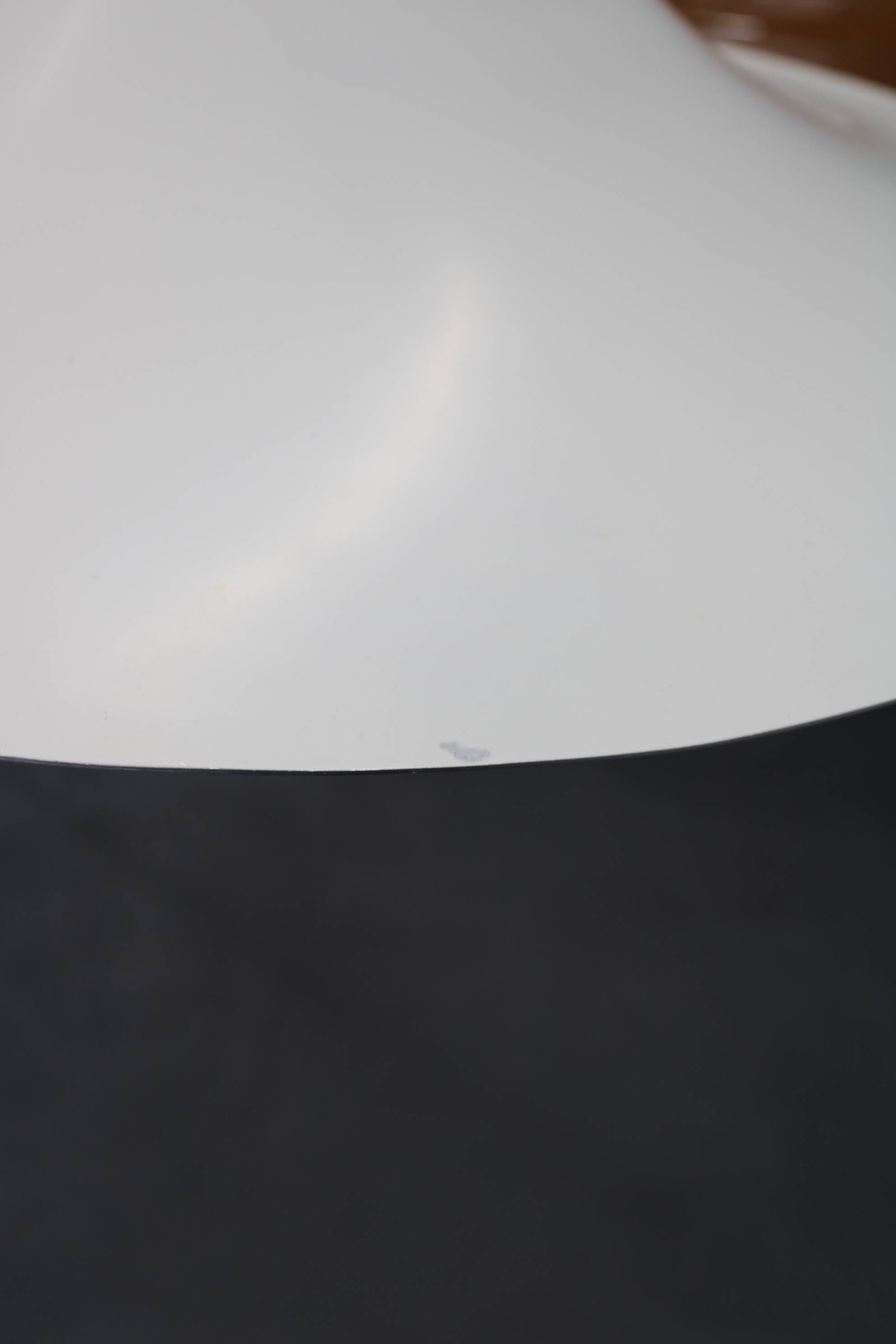 1970s Bonderup and Thorup Semi Pendant Lamp for Fog and Morup, Denmark