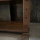 Vintage brutalist display cabinet