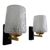 Pairs of wall lights from the 60s, Arlus