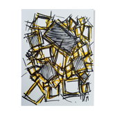 Abstraction mosaic space