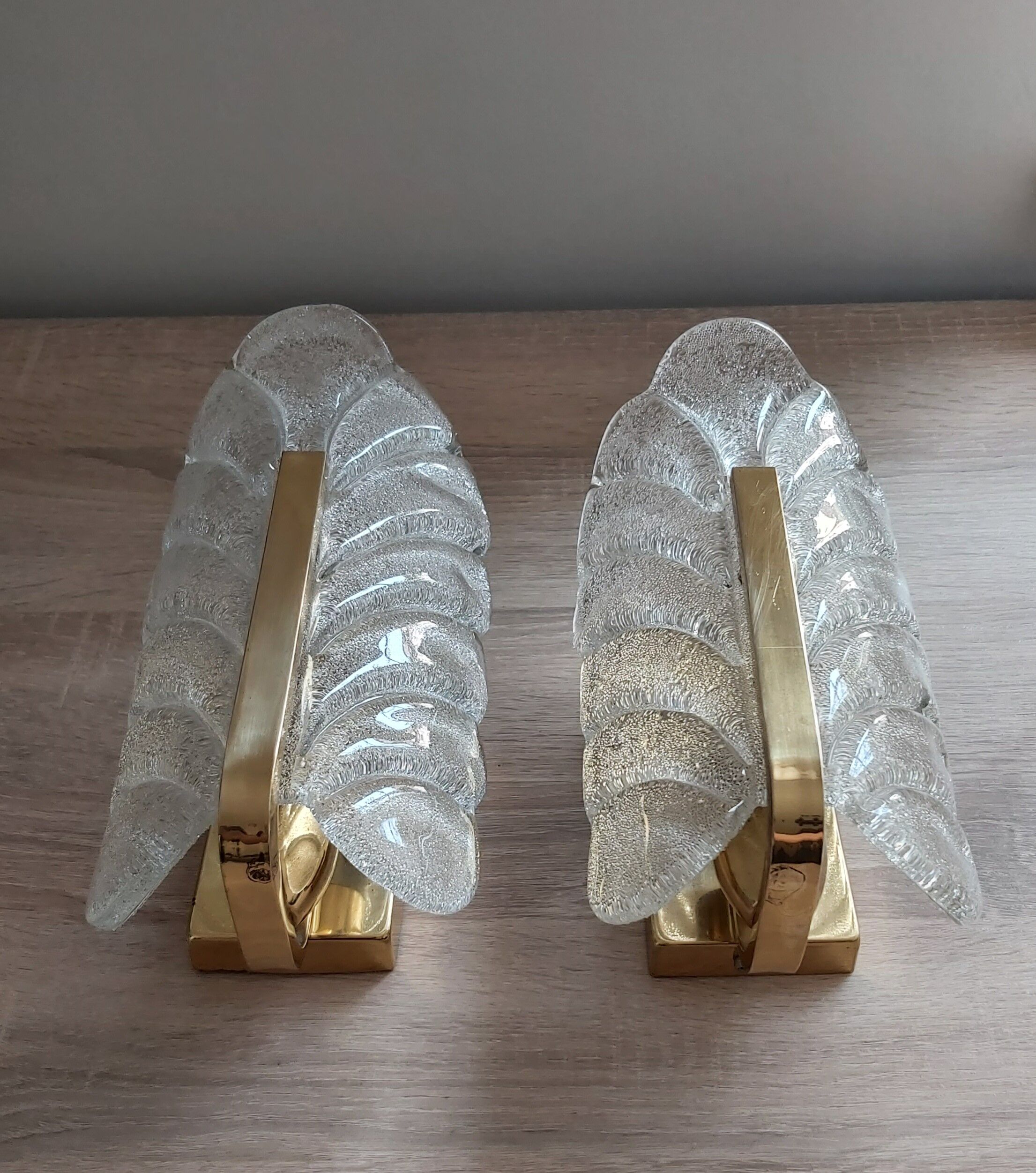 Pair of wall lamps by Carl Fagerlund, Sweden, 1960s