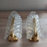 Pair of wall lamps by Carl Fagerlund, Sweden, 1960s