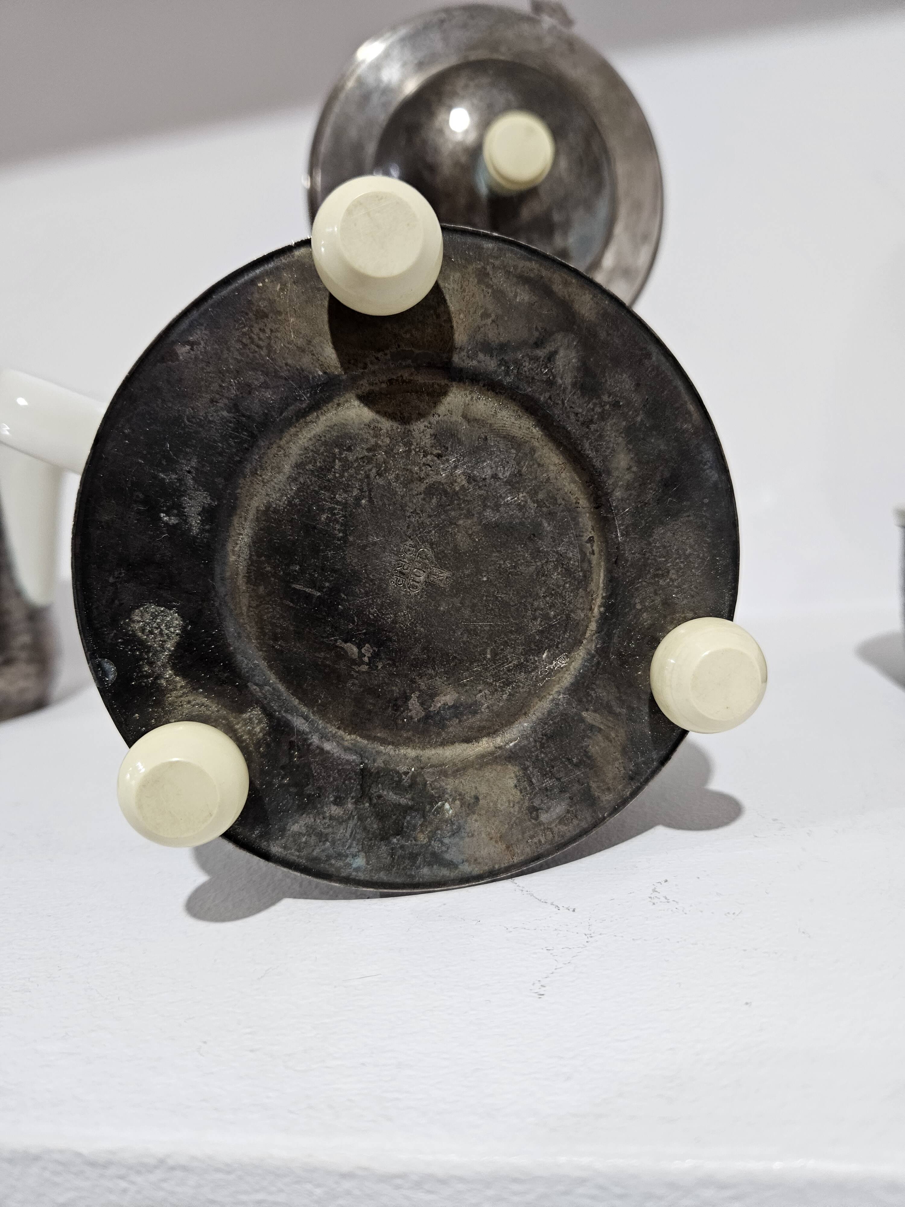 Elegant WMF Art Deco table center, 1950s