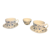 Myott Finlandia cups, saucers and sugar pot set