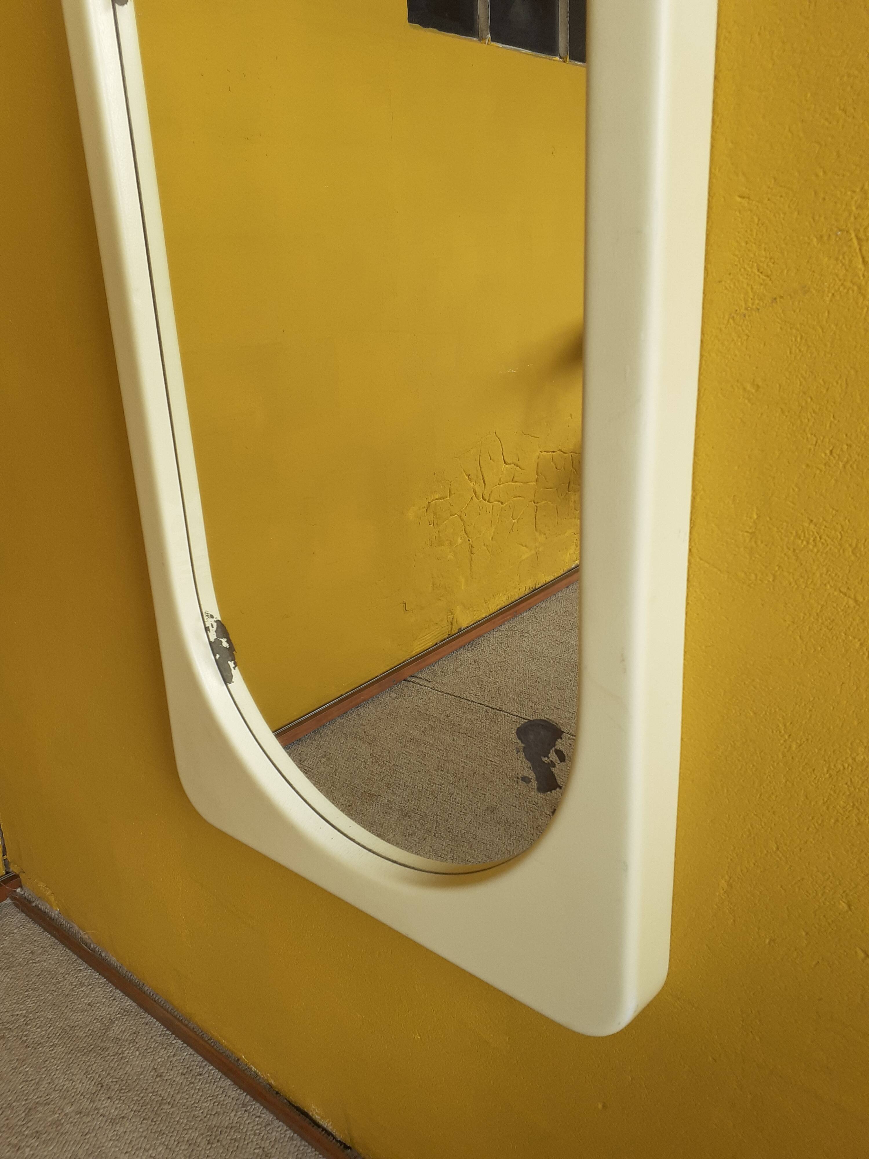 Large mirror 70's 49x140cm