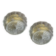 Murano Glass Flushmounts Set of 2 1970’s