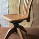 Vintage swivel office chair Stella 1940