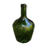 Demijohn in thick glass of the brand viresa. green