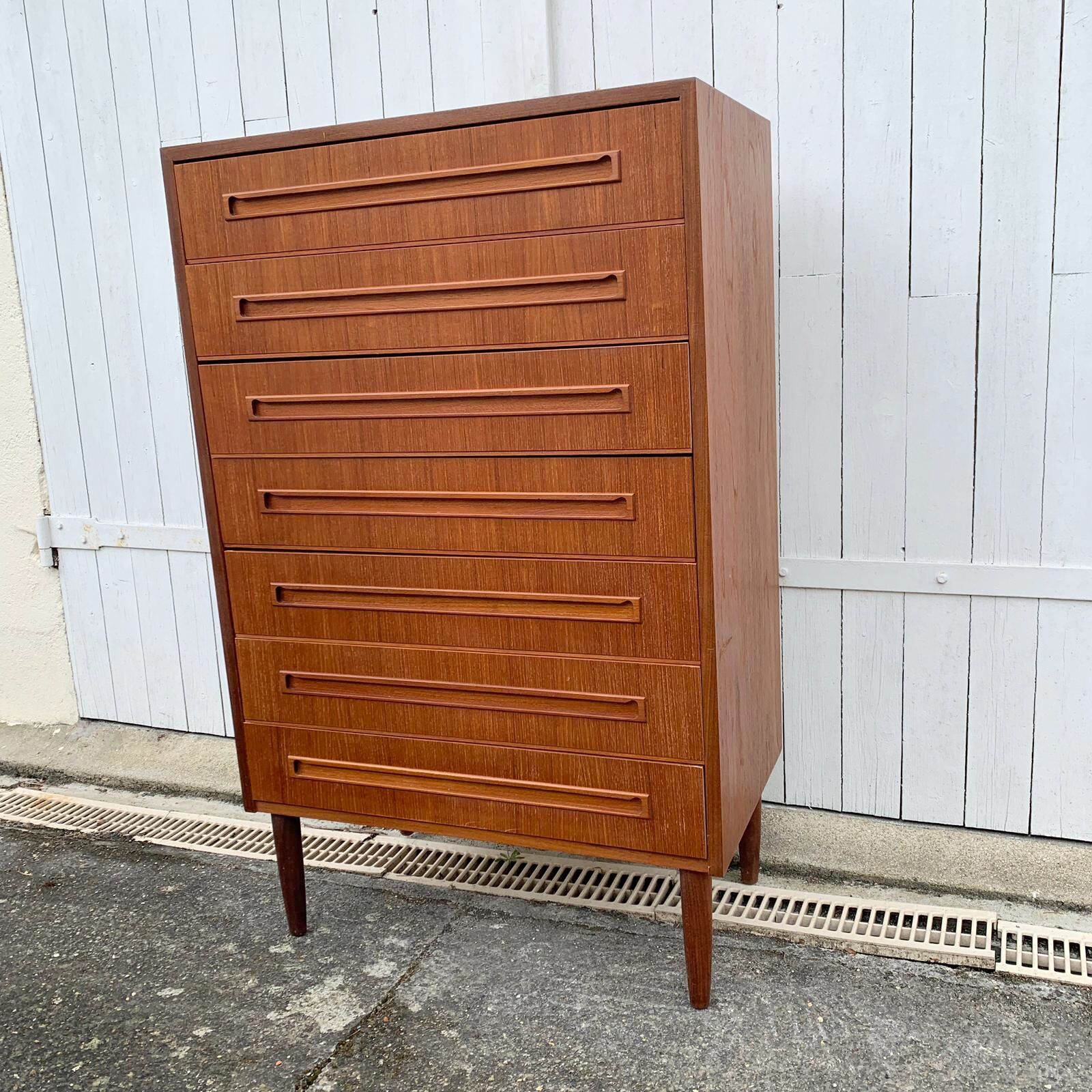 Scandinavian teak chiffonnier of the years 60