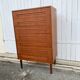 Scandinavian teak chiffonnier of the years 60