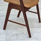 1960s, Danish design by Kai Kristensen, model 32, set of 8 dinning chairs.