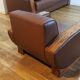 Armchair leather art deco