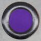 Black and purple adjustable velvet art deco piano stool, Belgium ca. 1910
