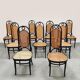 Vintage design dining chairs Thonet 1970’s